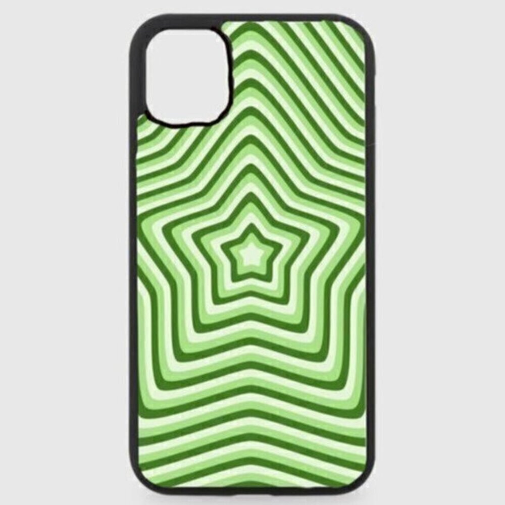 Infinity Green Stars Phone Case